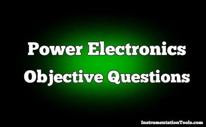 Power Electronics objective questions and answers